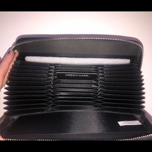 Large credit card and cash wallet